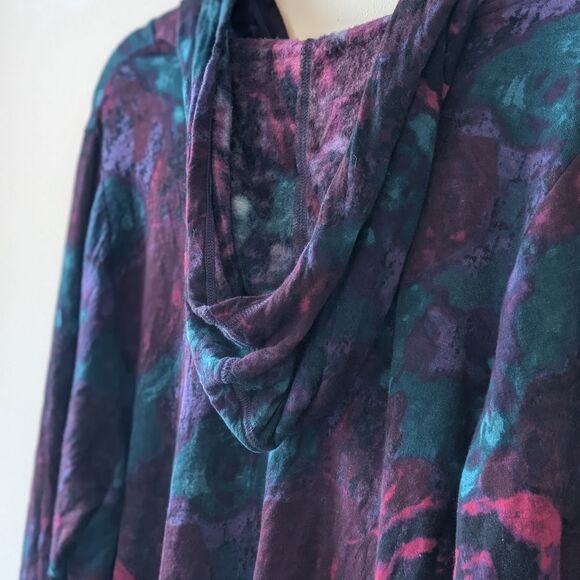 Lane Bryant LIVI Long Sleeve Printed Hooded Top 18-20 - Picture 8 of 8